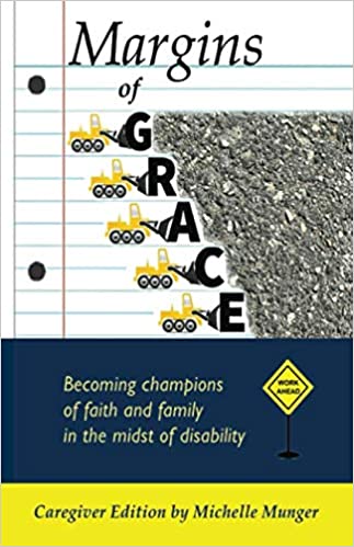Book cover with small bulldozers using the Word Grace to push away dirt and gravel